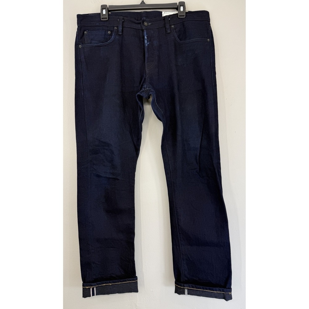Rogue Territory Skinny Jeans Men's Tagged 33 Japanese Selvedge Denim 6 Pocket